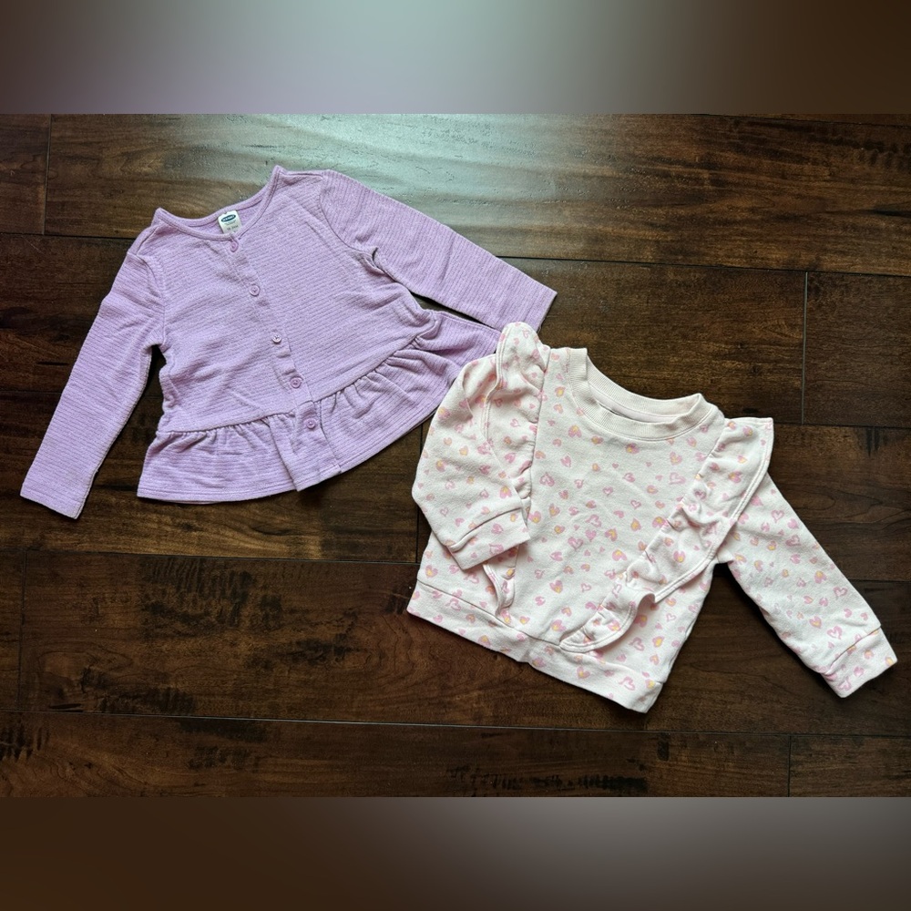 Baby Girl Cardigan and Pullover Set 18-24M